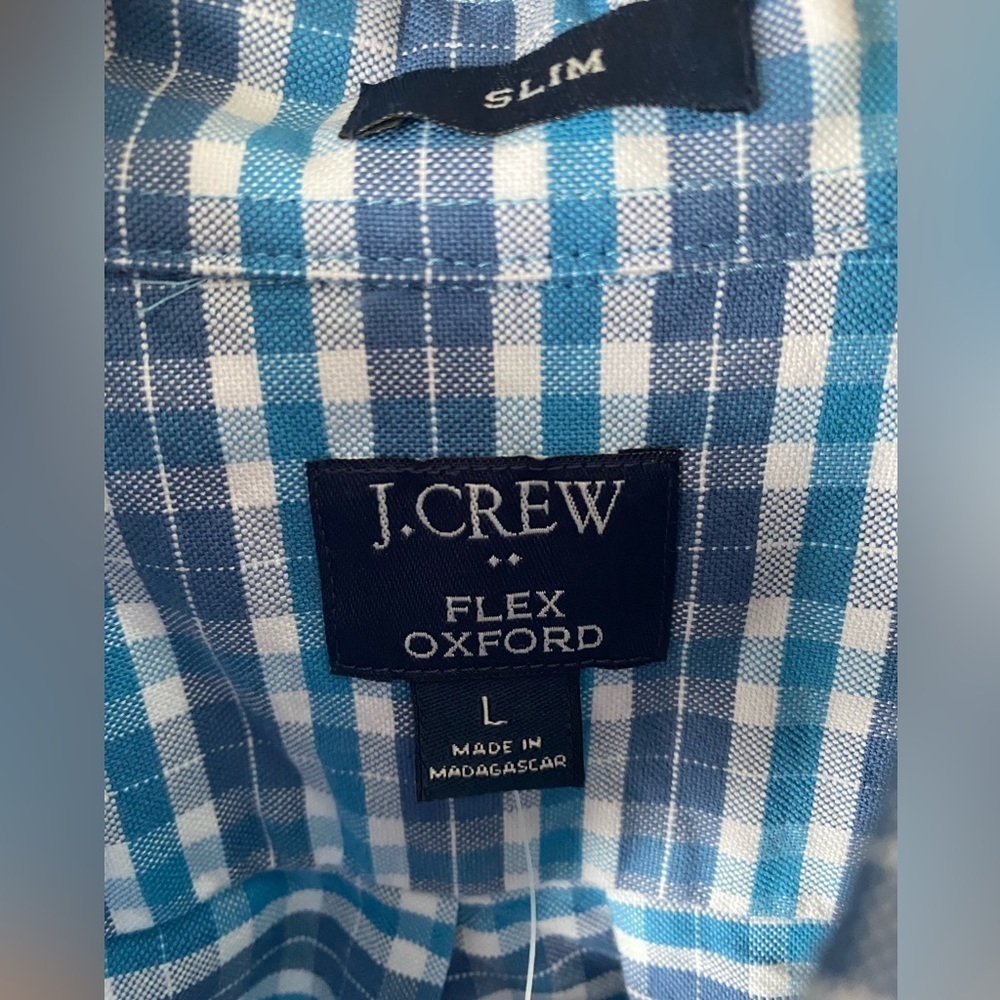 JCrew Men’s Slim Fit Casual Button Down Size L - Picture 3 of 4